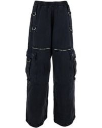 Balenciaga - Cargo Pants With Applied Rings On Front And Back - Lyst
