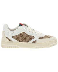 Gucci - ‘Re-Web’ Sneakers - Lyst