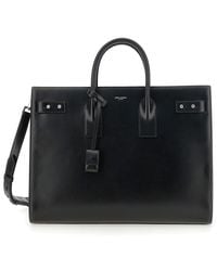 Saint Laurent - Borsa A Mano Con Tracolla Regolabile E Removibile - Lyst