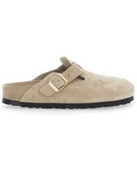 Birkenstock - Mules Boston Suede - Lyst