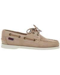 Sebago - 'Portland Dockside' Loafers With Decorative Laces On The - Lyst