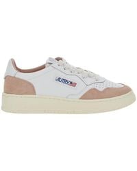 Autry - 'Medalist' Low Top Sneakers With Logo Patch On The Tongue - Lyst