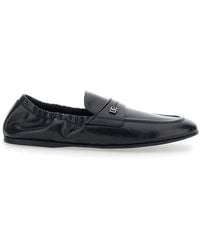 Dolce & Gabbana - Dolce & Gabbana 'Ariosto' Loafers With Elasticized Back And Dg Plate - Lyst