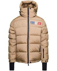 3 MONCLER GRENOBLE - 'Isorno' Down Jacket With Logo Detail - Lyst