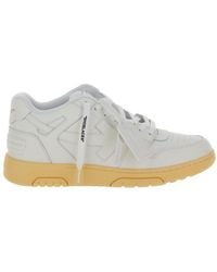 Off-White c/o Virgil Abloh - Off- 'Out Of Office' Low Top Sneakers With Arrow Motif - Lyst