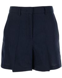 Plain - Shorts With Belt Loops - Lyst