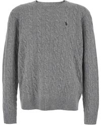 Polo Ralph Lauren - Crew Neck Sweater Wool-Cashmere - Lyst