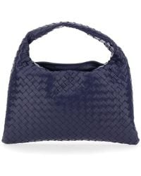 Bottega Veneta - 'Hop' Shoulder Bag With Intreccio Motif - Lyst