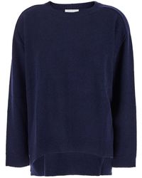 P.A.R.O.S.H. - Relaxed Fit Knit Sweater With Ribbed Details - Lyst
