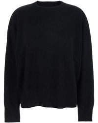 Loulou de Saison - Crewneck Sweater With Ribbed Trims - Lyst