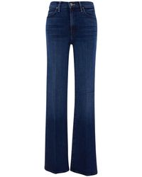 Mother - Five-Pocket Straight Jeans - Lyst
