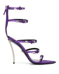 Versace - Stiletto Heel Sandals - Lyst