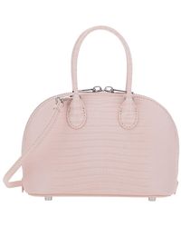 Self-Portrait - Mini Bag With Adjustable And Removable Shoulder Strap And Lizard Effect - Lyst