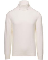 GAUDENZI - Dolcevita Con Collo Risvolto - Lyst