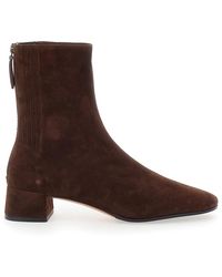 Aquazzura - Booties Saint Honore Goat - Lyst