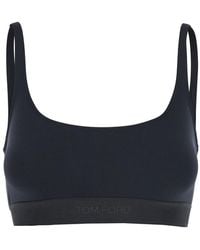 Tom Ford - Bralette Top With Scoop Neck And Logo Lettering On The Front - Lyst