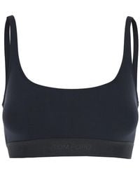 Tom Ford - Bralette Top With Scoop Neck And Logo Lettering On The Front - Lyst