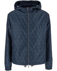 Fendi - Giubbotto Con Design Reversibile E Motivo Ff All-Over - Lyst