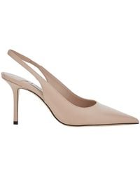 Jimmy Choo - Slingback Pumps Love Leather - Lyst