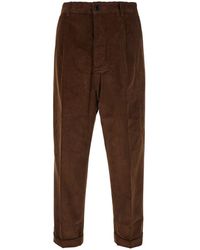 Ami Paris - Carrot Trousers Pants With Pockets And Straight Hems - Lyst