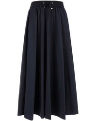 Herno - Maxi Dress With Drawstring - Lyst