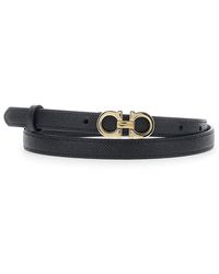Ferragamo - Belt With Gancini Buckle Closure - Lyst