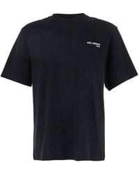 Axel Arigato - 'Legacy' Crewneck T-Shirt With Logo Lettering On The Front - Lyst