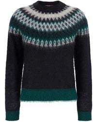 Max Mara - Mstglassa Top With V-Neck And Long Sleeves - Lyst