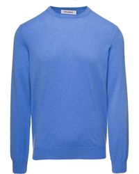 GAUDENZI - Cashmere Sweater With Crew Neck And Long Sleeves M - Lyst
