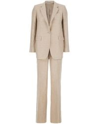 Tagliatore - Single-Breasted Suit With Notched Revers - Lyst