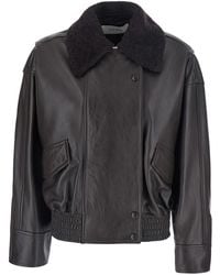IVY & OAK - 'Laila' Jacket With Wide Collar - Lyst