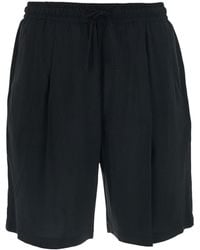 Low Brand - Bermuda Shorts With Elasticated Waist And Drawstring I - Lyst