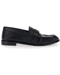 Saint Laurent - Loafers With Cassandre Detail - Lyst