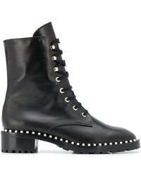 black boots studded