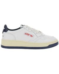 Autry - Medalist Low X Maison Kitsuné And Sneaker With Side Logo And Logo Lettering On The Back - Lyst