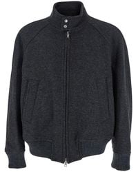 AFTER PRAY - 'Regards' Jacket With Front Zip Closure - Lyst