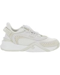 Fendi - 'Flow' Sneakers With Toggle Closure And Logo Lettering On The Side - Lyst