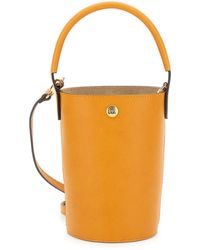 Longchamp - 'Xs Epure' Bucket Bag With Embossed Logo - Lyst