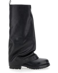 Strategia - 'Ranger' Leather Boots - Lyst