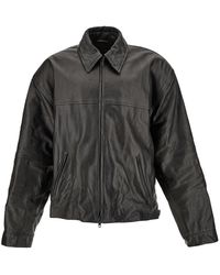 Balenciaga - 'Cocoon Kick' Jacket With Classic Collar - Lyst