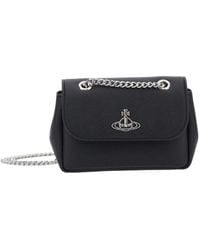 Vivienne Westwood - Borsa A Tracolla Piccola Con Logo Orb - Lyst
