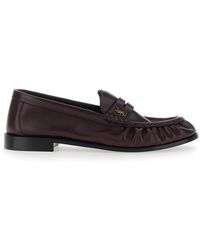 Saint Laurent - 'Le Loafer' Loafers With Hand-Stitched Pointed - Lyst
