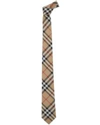 Burberry - Tie With All-Over Check Motif - Lyst