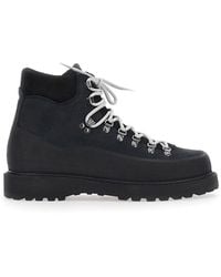 Diemme - Roccia Vet Gomma Ankle Boots With Rubber Sole And Nubuck - Lyst