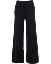 P.A.R.O.S.H. - Pantalone A Vita Alta Con Vita Elasticizzata E Gamba Larg - Lyst