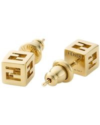 Fendi - Couple Stud Cub Metallo Sp - Lyst