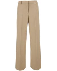 PT Torino - Francoise Pants With Pockets And Ribbed Cuffs - Lyst