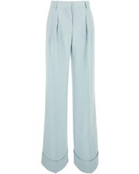 ANDAMANE - Light Straight Pants With Pinces - Lyst