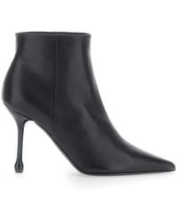Le Plain - Bootie 90 Ankle Boots With Fabric Upper - Lyst