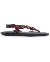 FLOWZE - 'Flo' Sandals With Straps And Ankle Strap - Lyst